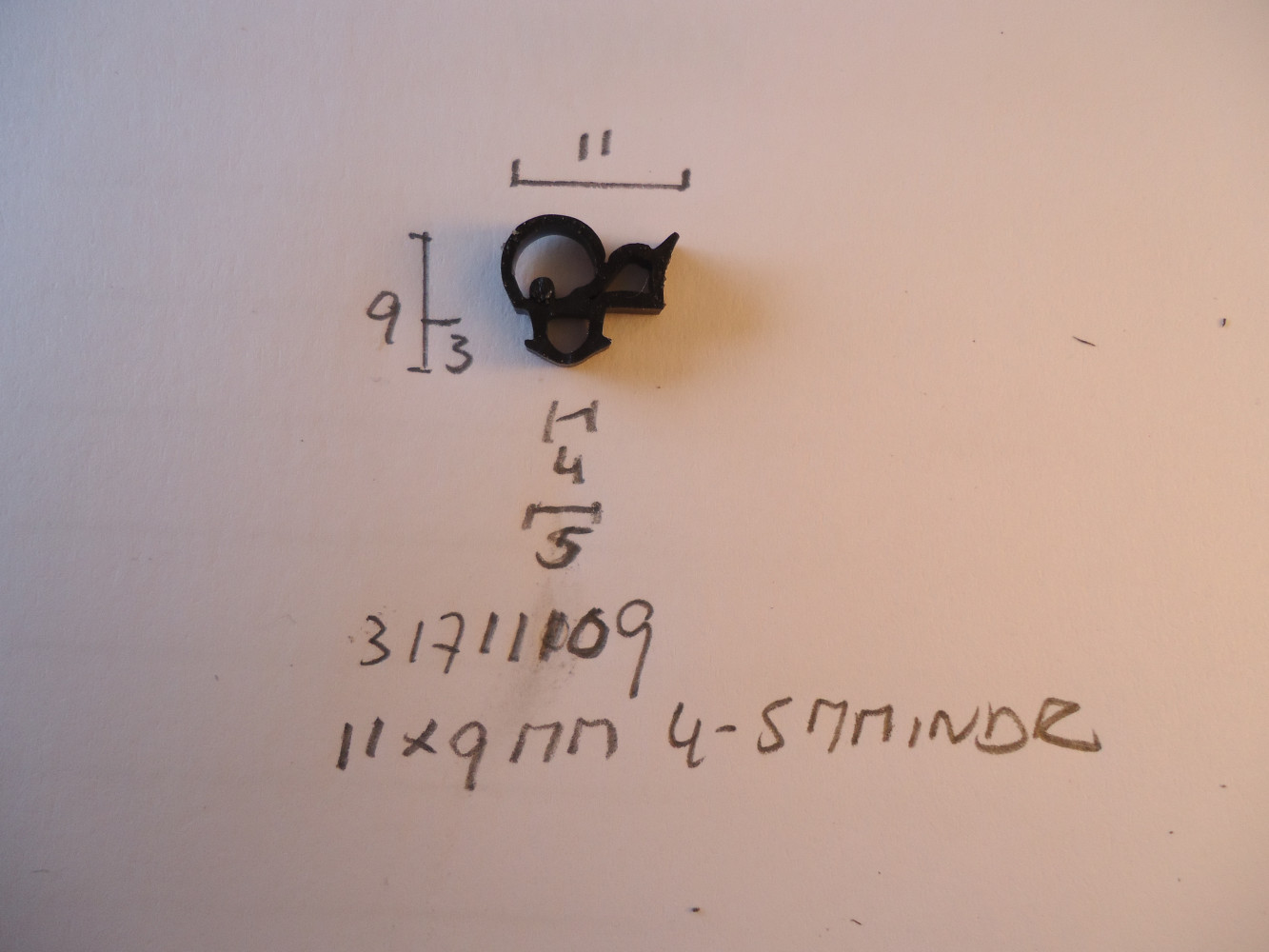 Kozijnprofiel 11x9mm 4-5mm indr - Dsc03330 - 31711109