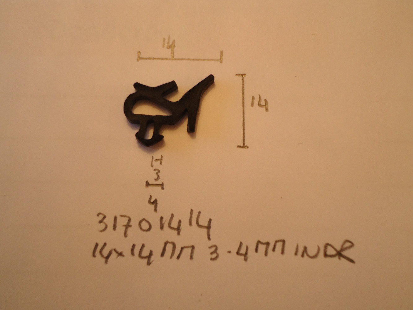 Kozijnprofiel 14x14mm 3-4mm indr - Dsc03335 - 31701414