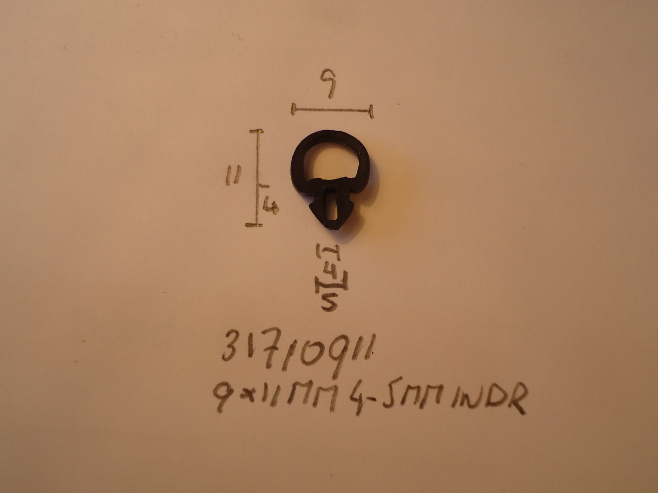 Kozijnprofiel 9x11mm 4-5mm indr - Dsc03336 - 31710911