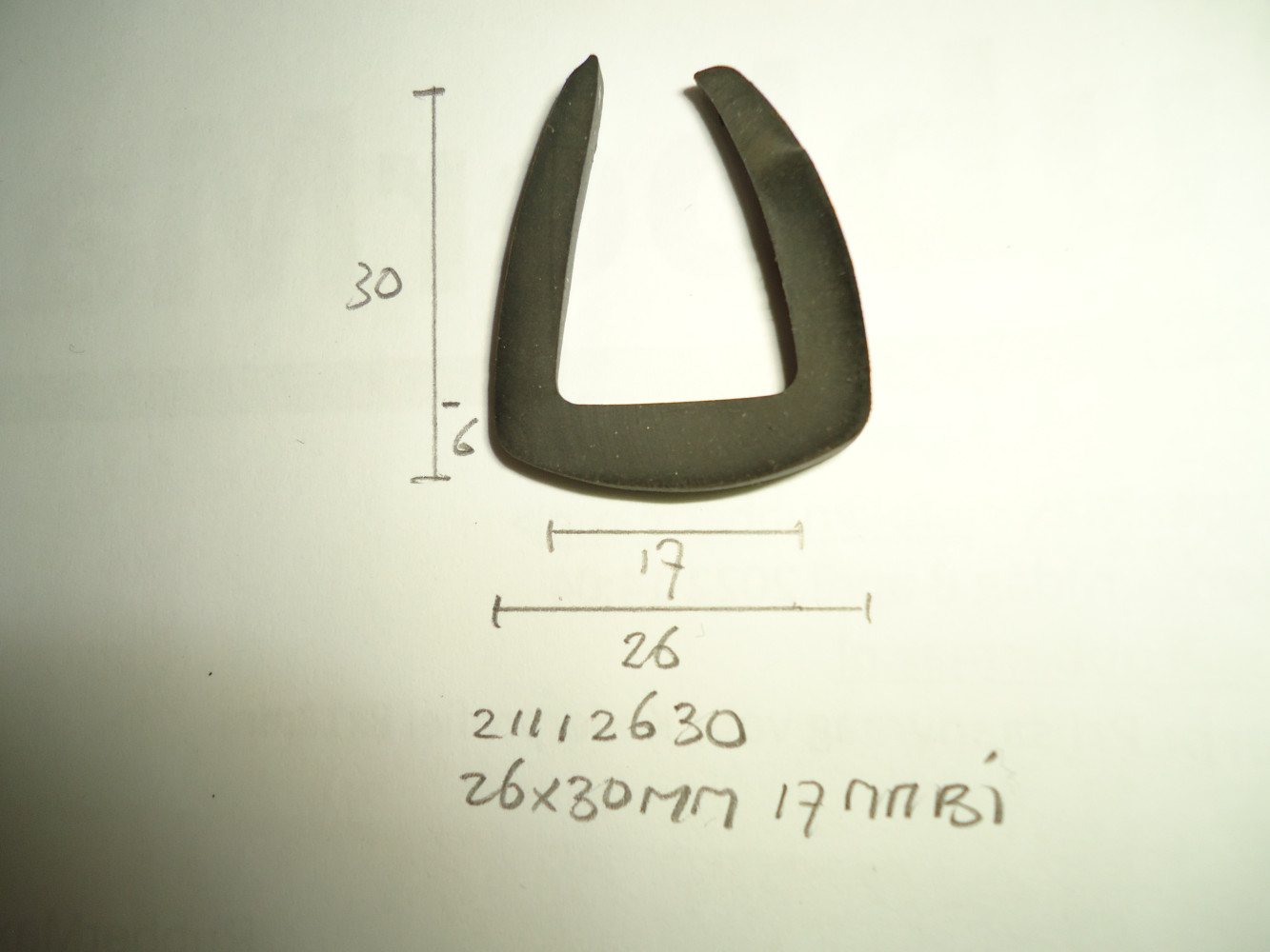 U-profiel 26x30mm 17mm bi - Dsc03549 - 21112630
