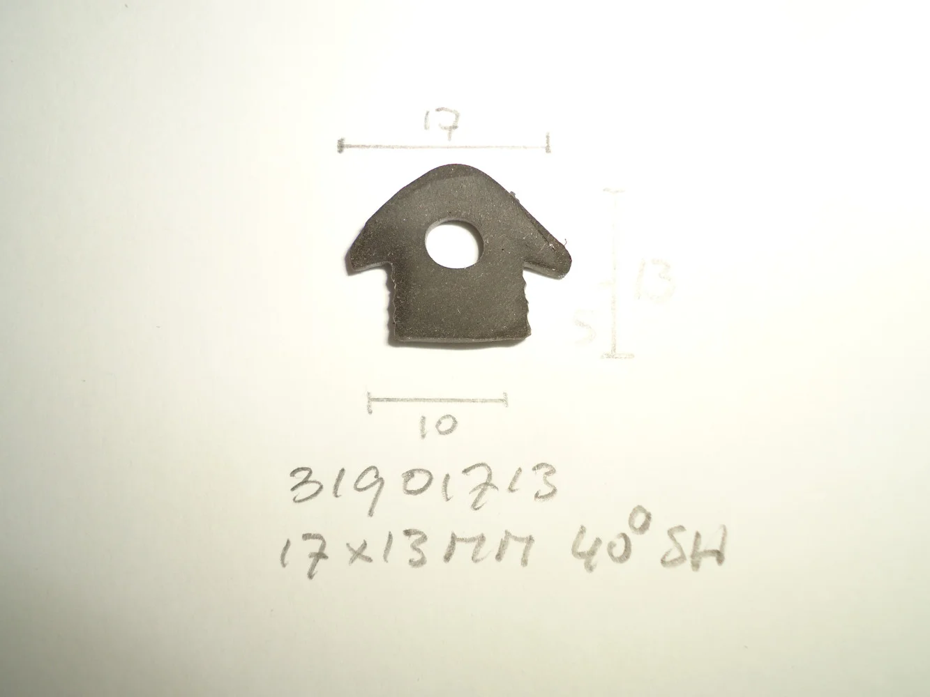 Raamprofiel pakkingrubber 17x13mm 40 0 shore - Dsc03582 - 31901713