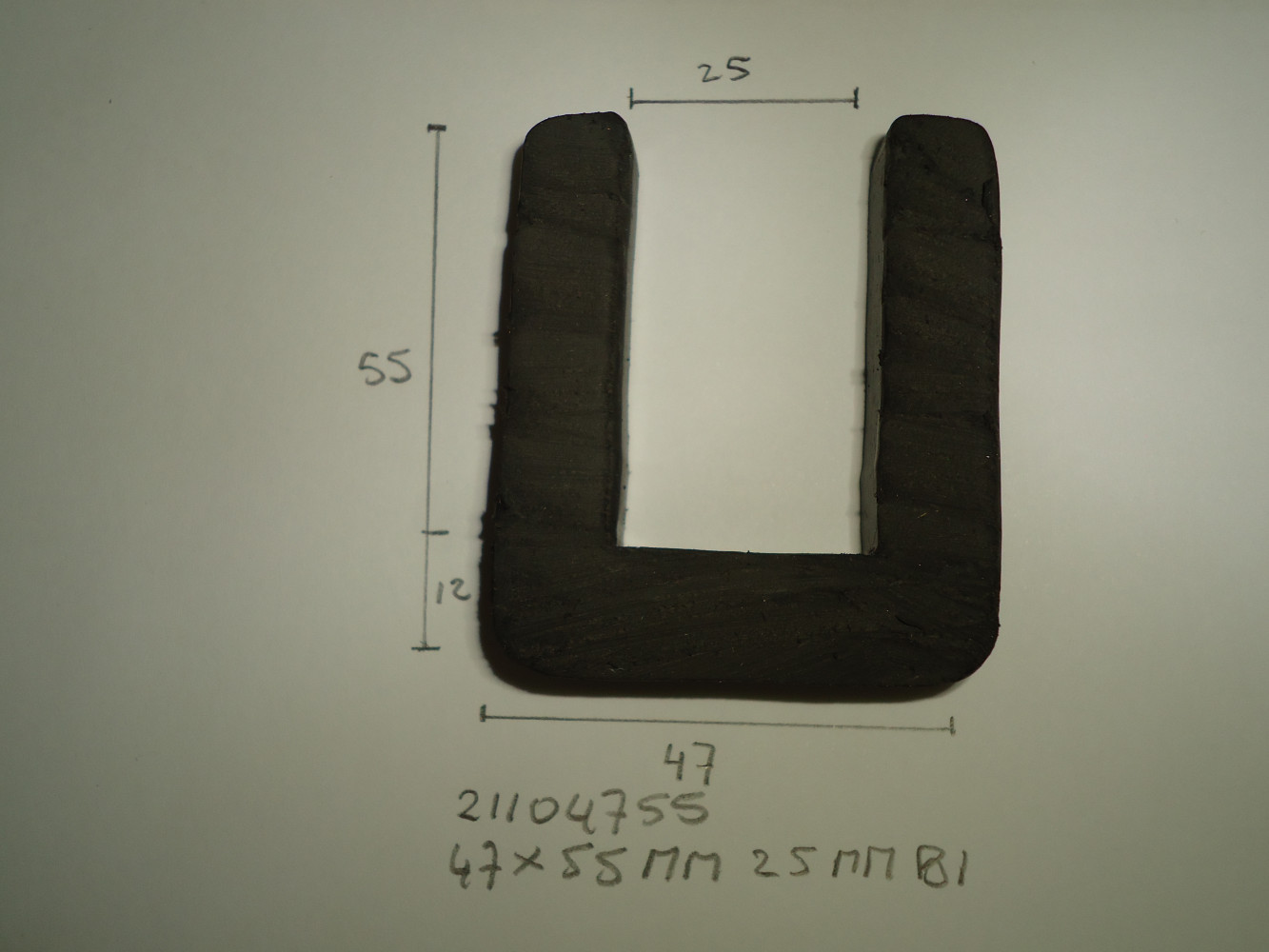 U-profiel 47x55mm 25mm binnen - Dsc03624 - 21104755