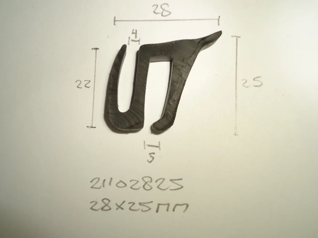 Raamrubber 28x25mm - Dsc03670 - 21102825