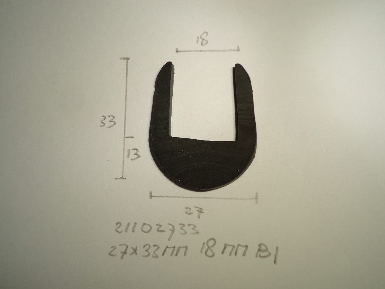 U-profiel 27x33mm 18mm binnen - Dsc03870 - 21102733