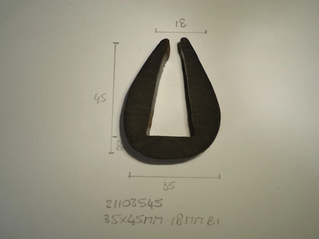 U-profiel 35x45mm 18mm binnen - Dsc03883 - 21103545
