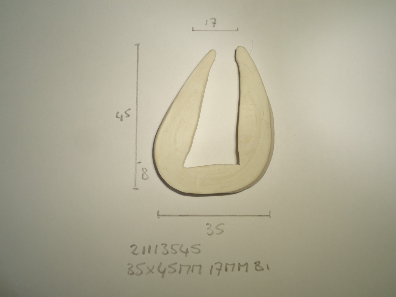 U-profiel 35x45mm 17mm binnen - Dsc03887 - 21113545