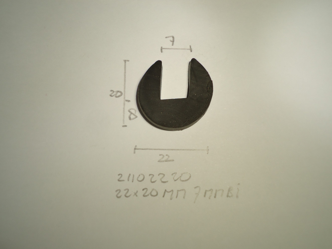U-profiel 22x20mm 7mm binnen - Dsc03900 - 21102220