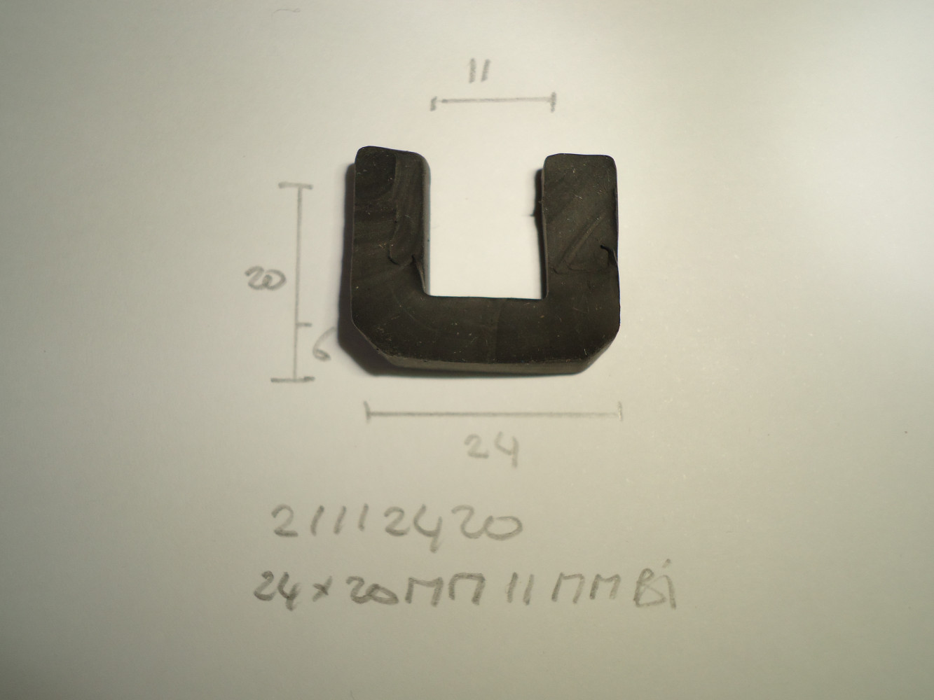 U-profiel 24x20mm 11mm binnen - Dsc03907 - 21112420