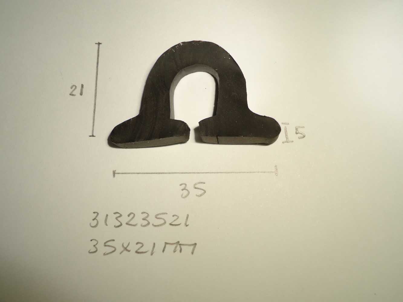 Stootrand 35x21mm Compromis - Dsc03951 - 31323521
