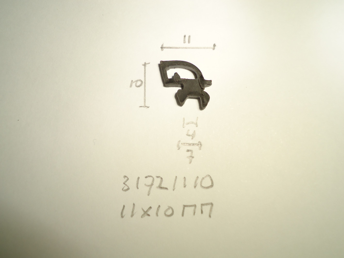 kozijnprofiel 11x10mm voet 7mm - Dsc04000 - 31721110