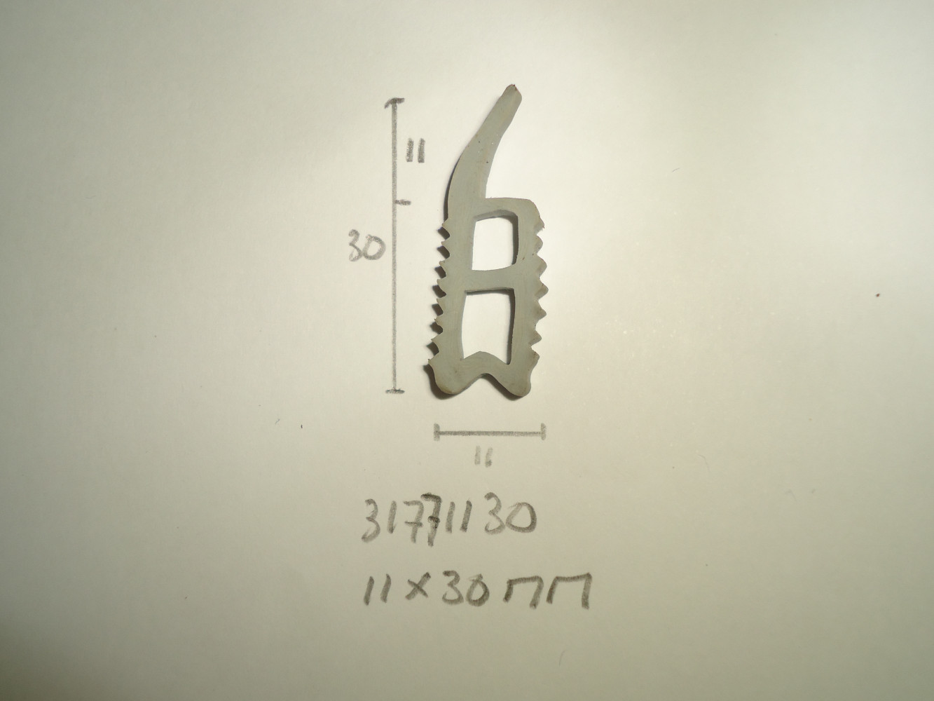 Aanslagrubber 11x30mm - Dsc04165 - 31771130