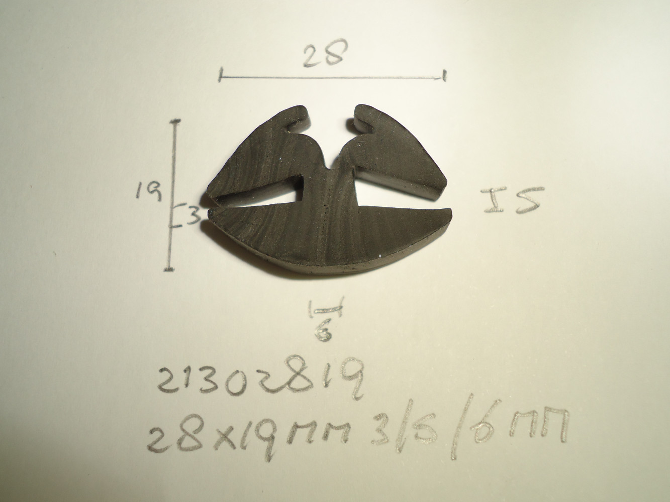H-profiel 28x19mm 3/5/6mm - Dsc04205 - 21302819