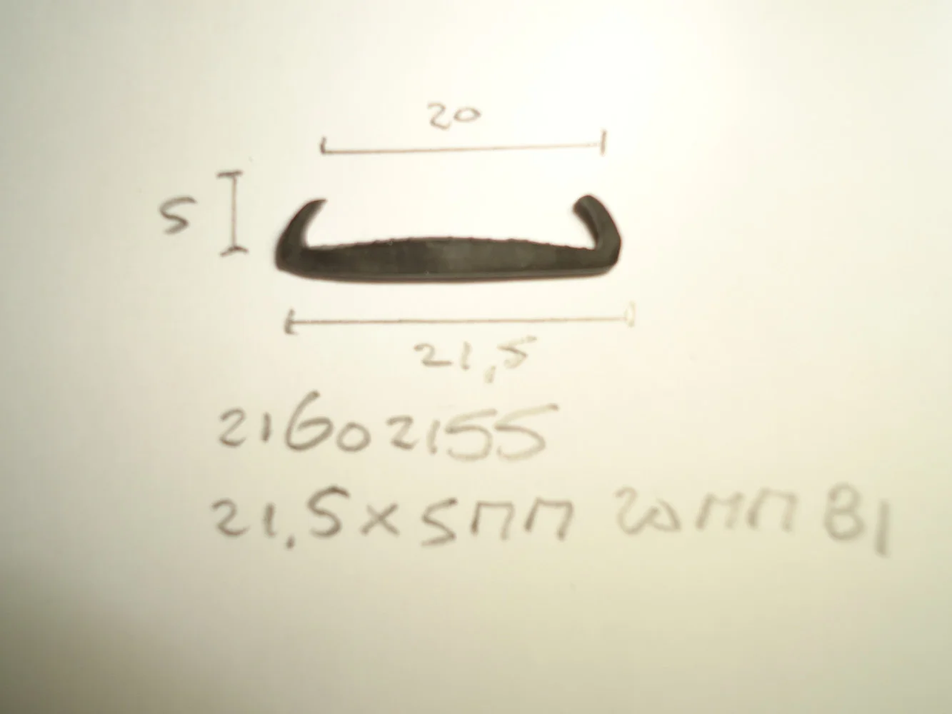 Onderlegbies 21,5x5mm 20mm bi - Dsc04223 - 21602155