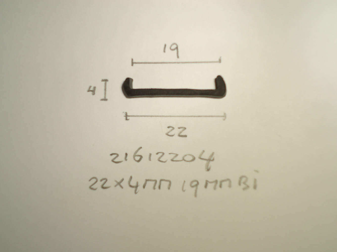 Onderlegbies 22x4mm 19mm bi - Dsc04225 - 21612204