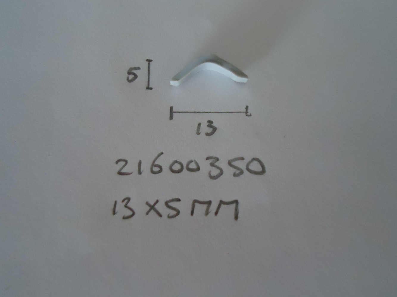 Inlegbies 13x5mm grijs - Dsc04240 - 21600350