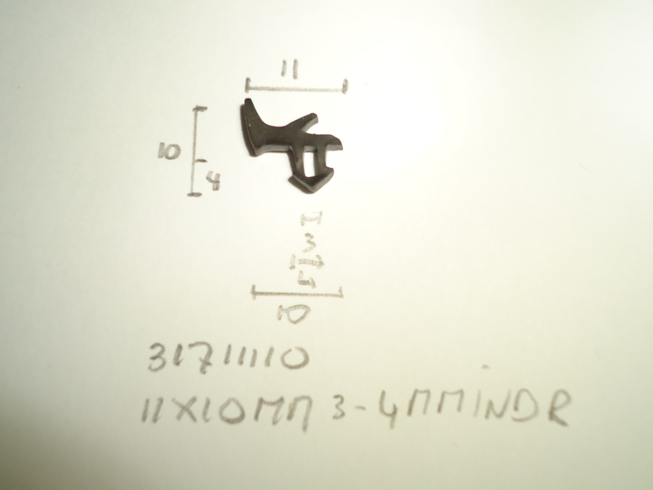 Kozijnprofiel 11x10mm 3-4mm indr - Dsc04246 - 31711110
