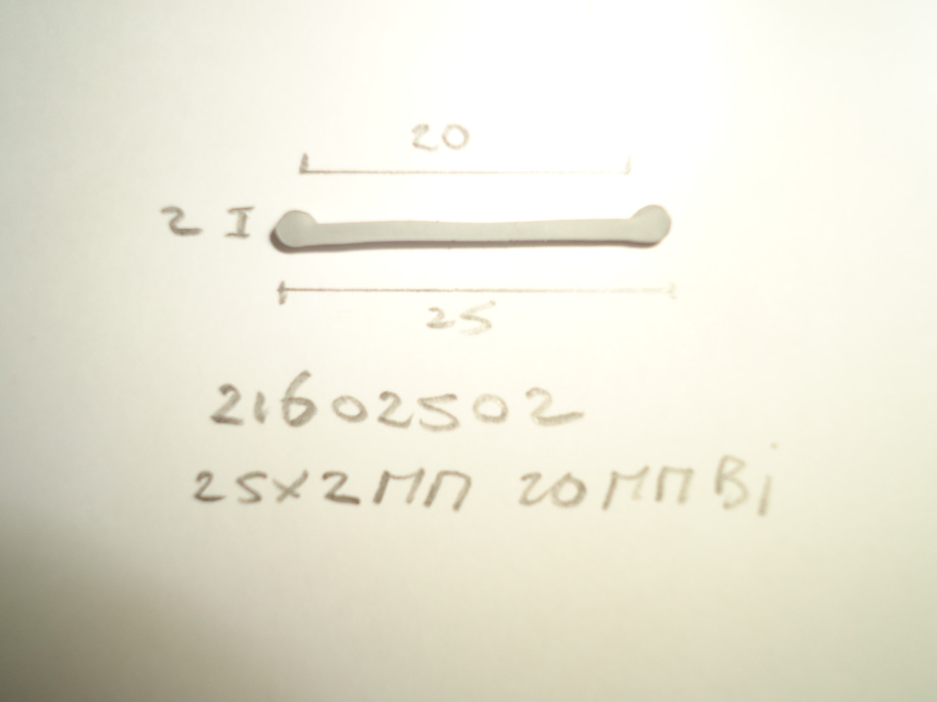 Onderlegbies 25x2mm 20mm bi - Dsc04252 - 21602502