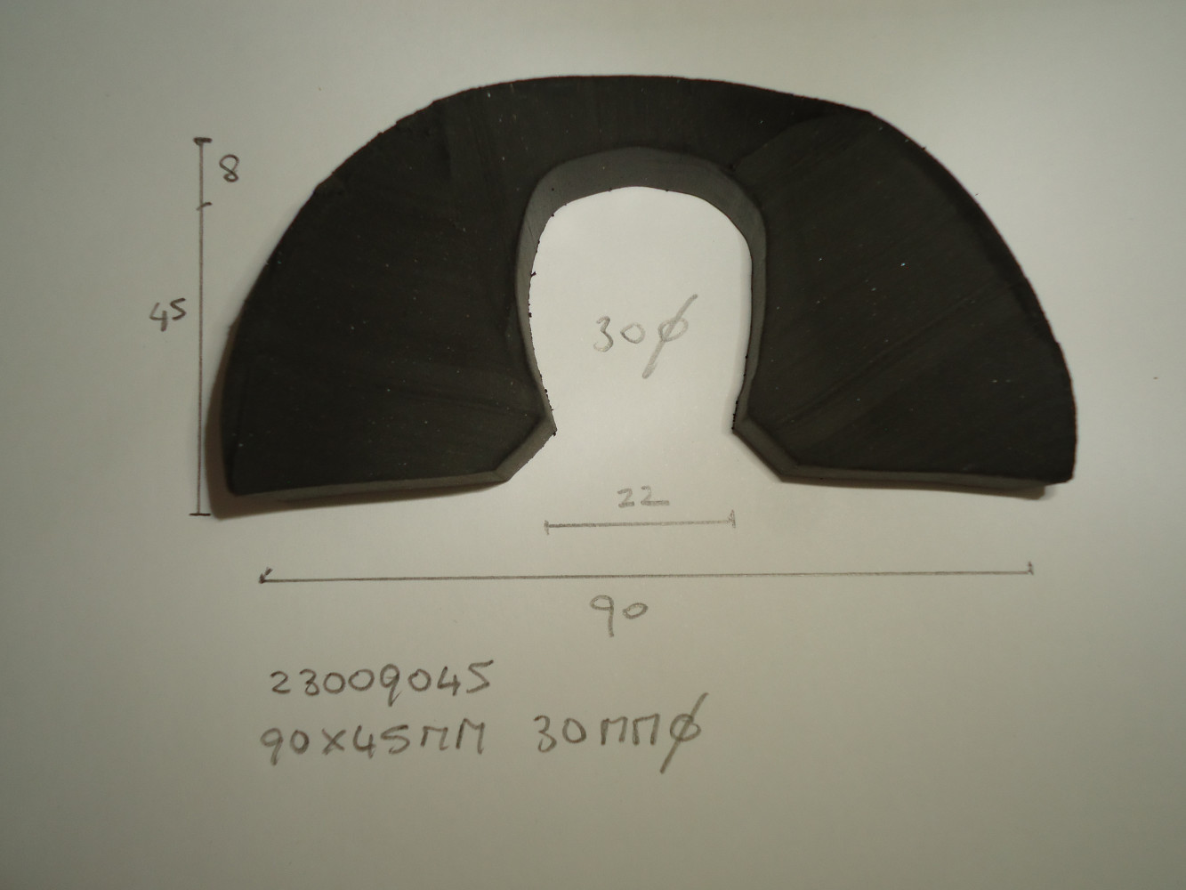 Bootrand 90x45mm stang 30mm&Oslash; - Dsc04292 - 23009045