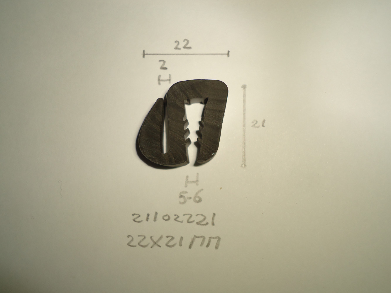 Raamprofiel 22x21mm - Dsc04320 - 21102221