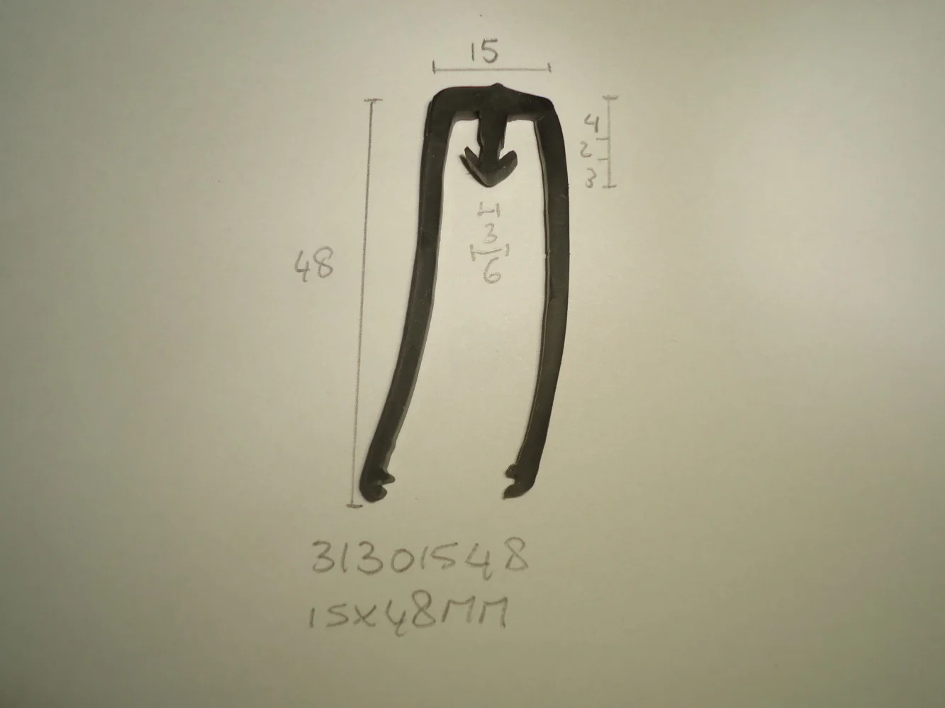 Nokprofiel 15x48mm serre - Dsc04500 - 31301548