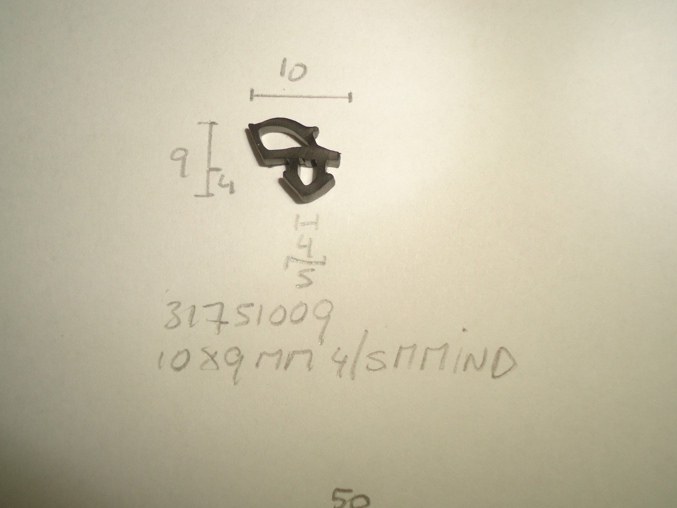 Kozijnprofiel 10x9mm 4- 5mm indruk - Dsc04510 - 31751009