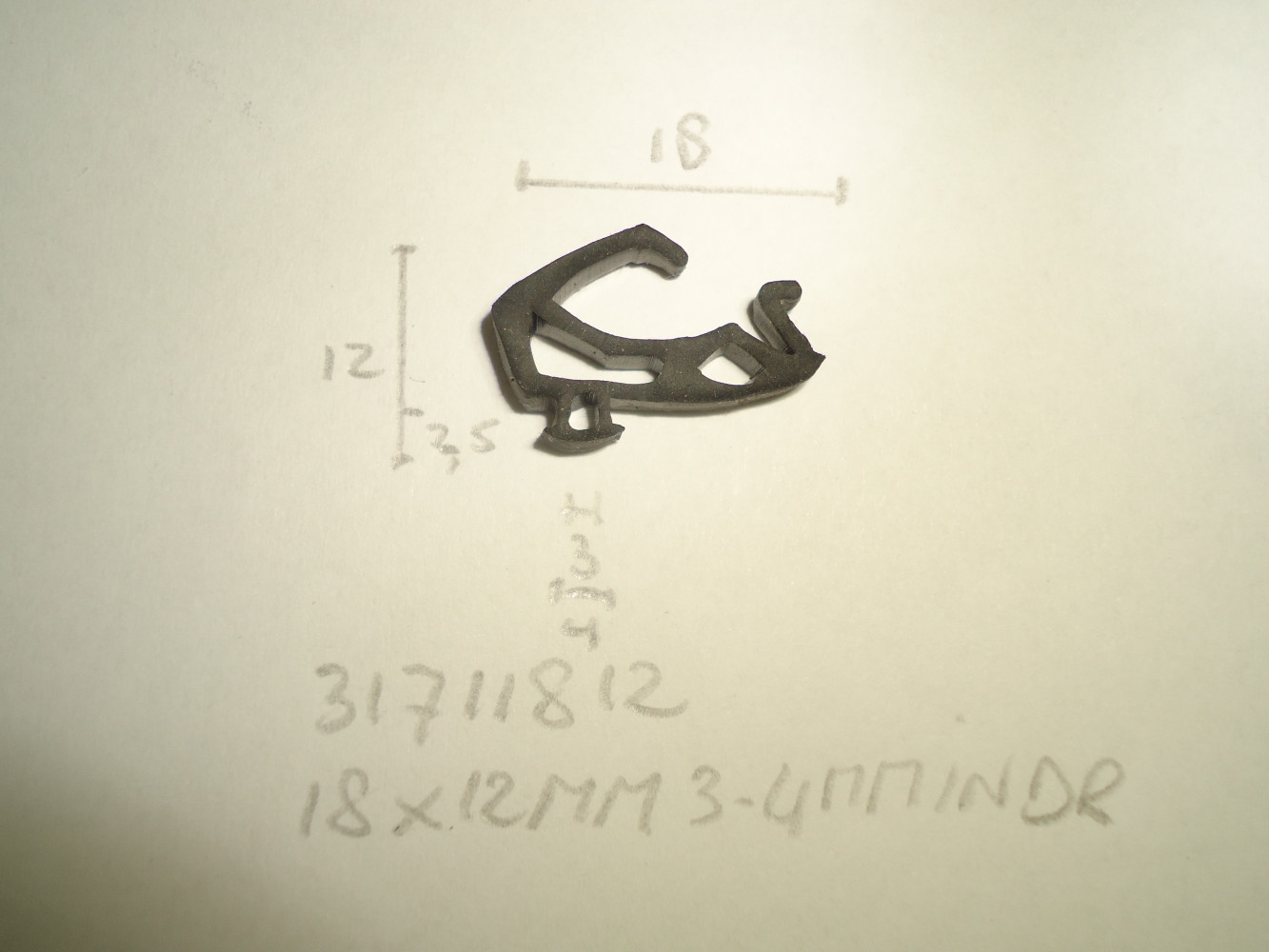 Kozijnprofiel 18x12mm 3- 4mm indr - Dsc04666 - 31711812