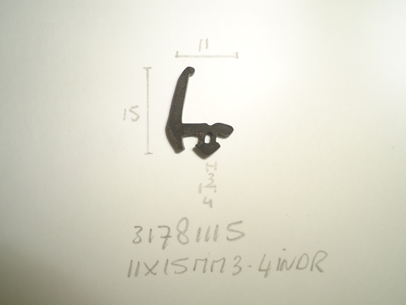 Kozijnprofiel 11x15mm 3- 4mm indr - Dsc04700 - 31781115