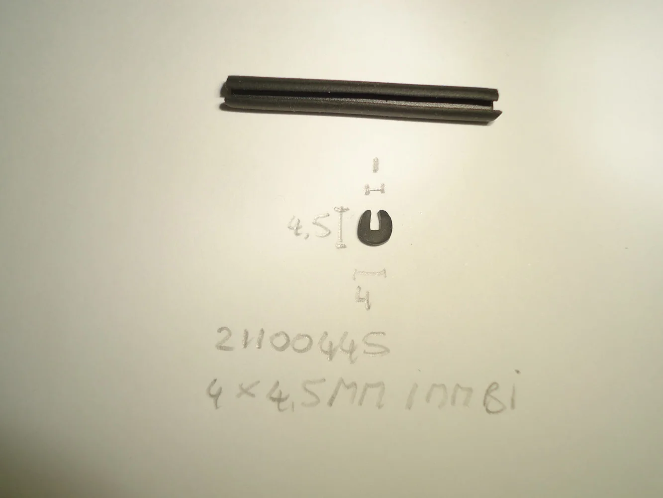 U- profiel 4x4,5mm 1mm binnen - Dsc04716 - 21100445