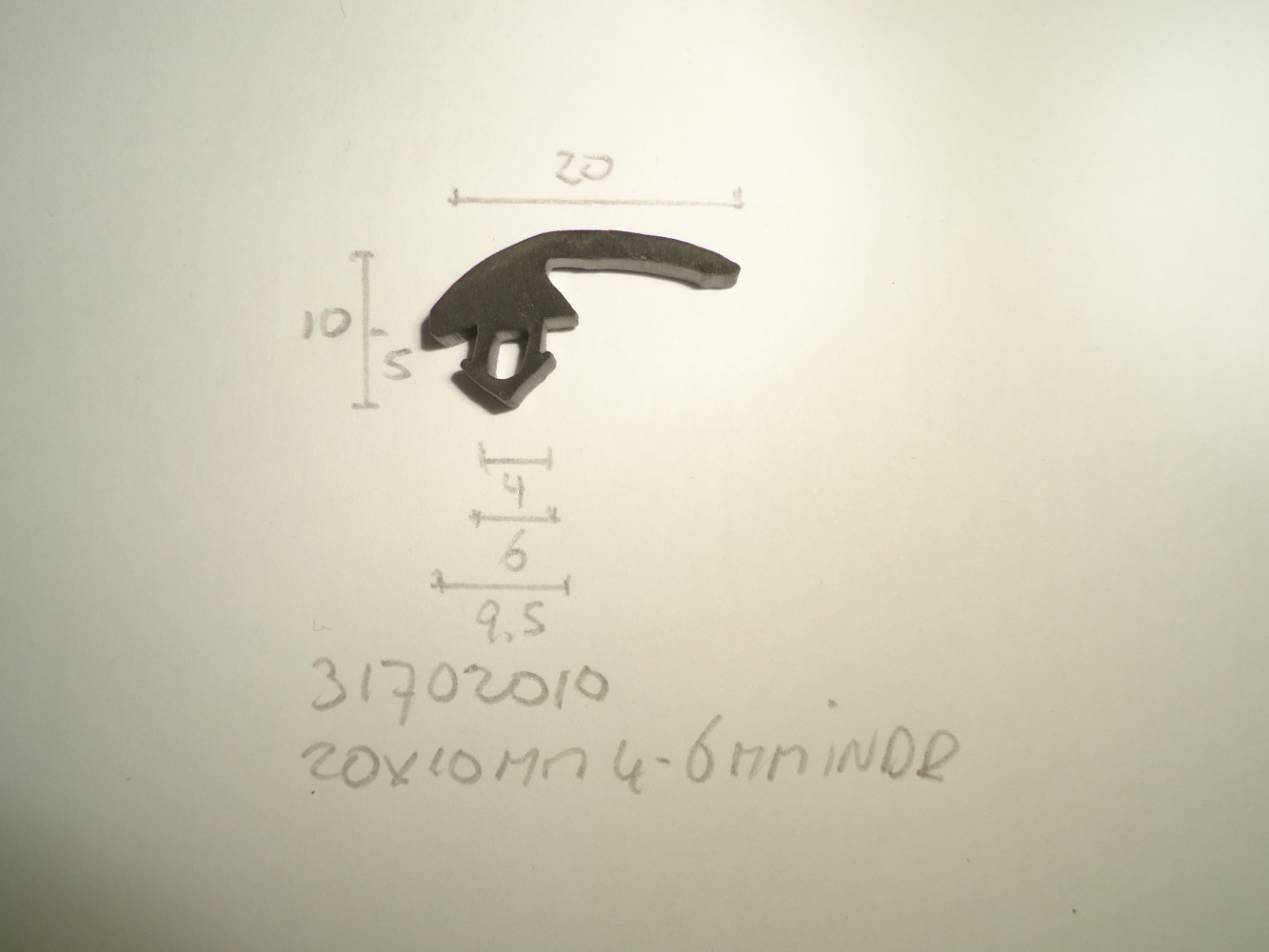 Kozijnprofiel 20x10mm 4- 6mm indr - Dsc04727 - 31702010
