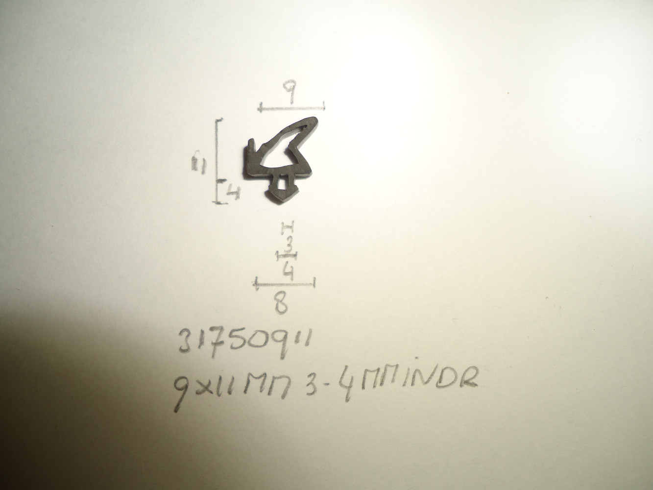 Kozijnprofiel 9x11mm 3- 4mm indr - Dsc04864 - 31750911