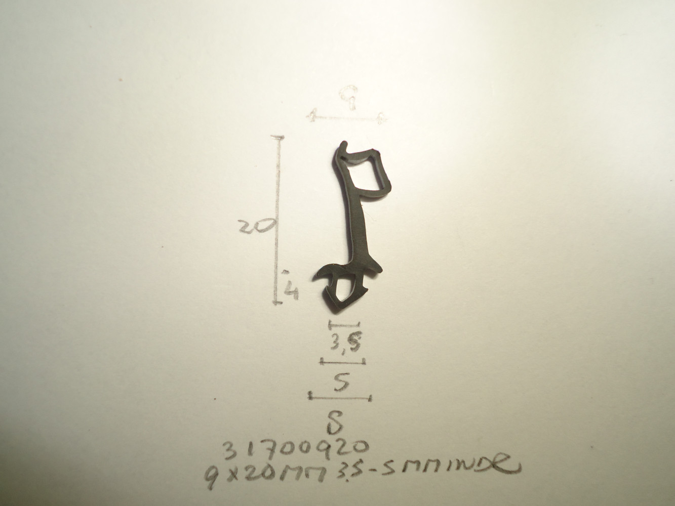 Kozijnprofiel 9x20mm 3.5- 5mm indr - Dsc04899 - 31700920