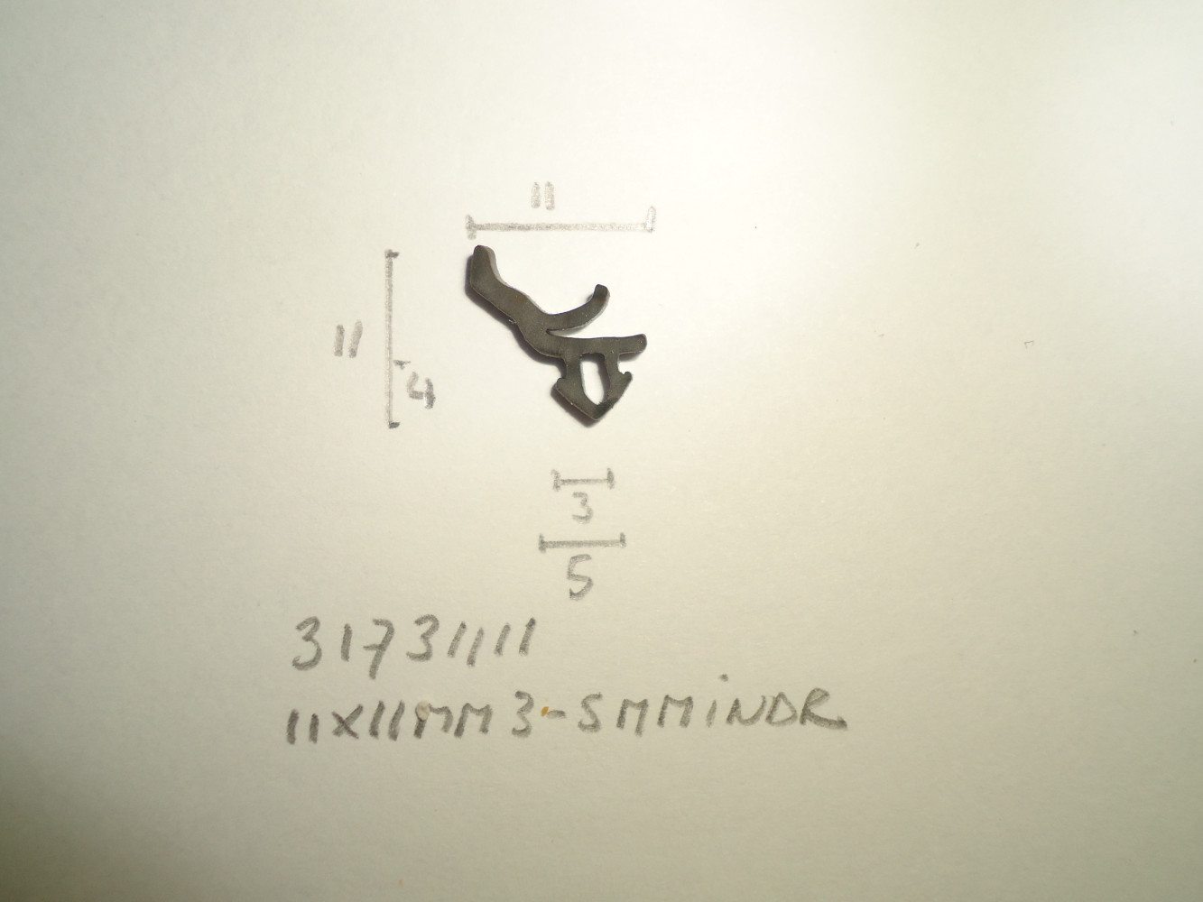Kozijnprofiel 11x11mm 3- 5mm indr - Dsc04911 - 31731111