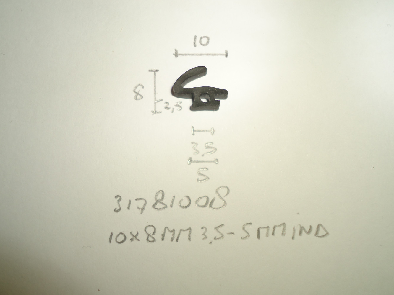 Kozijnprofiel 10x8mm 3,5- 5mm indr - Dsc05017 - 31781008