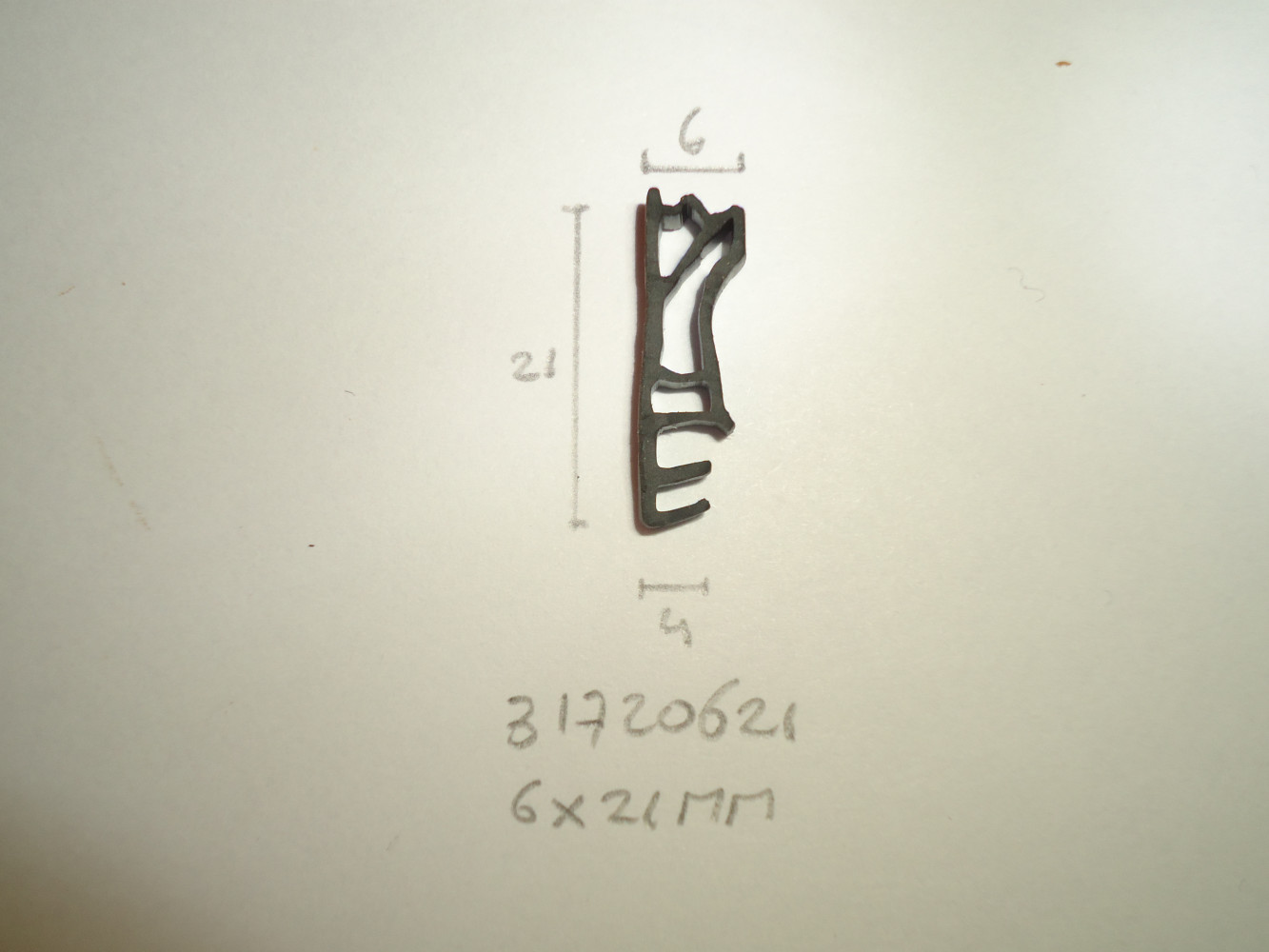 Kaderrubber 6x21mm - Dsc05151 - 31720621