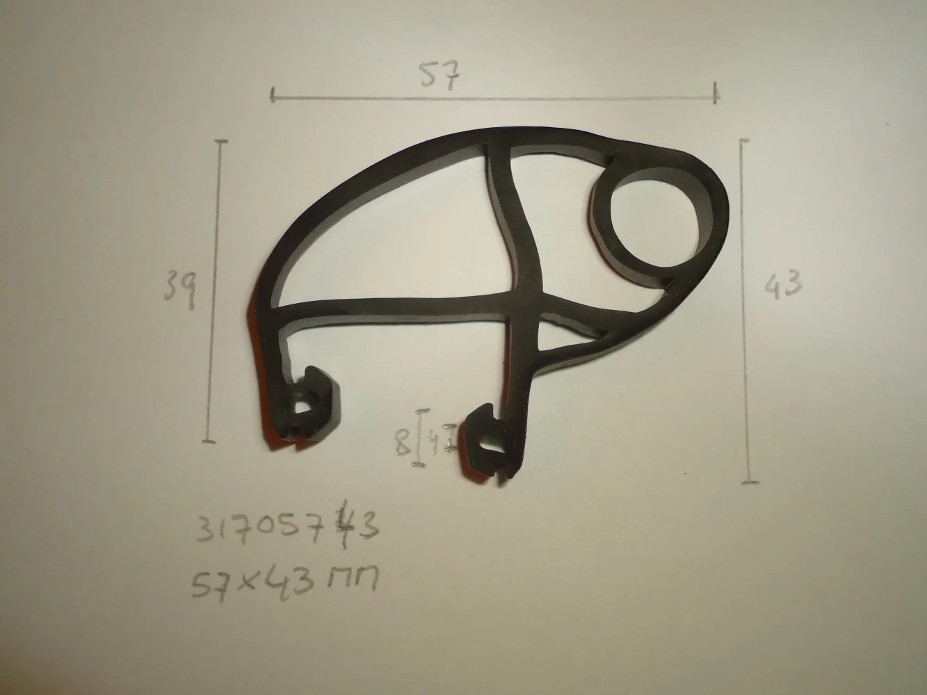 Overhead deurrubber 57x43mm - Dsc05185 - 31705743
