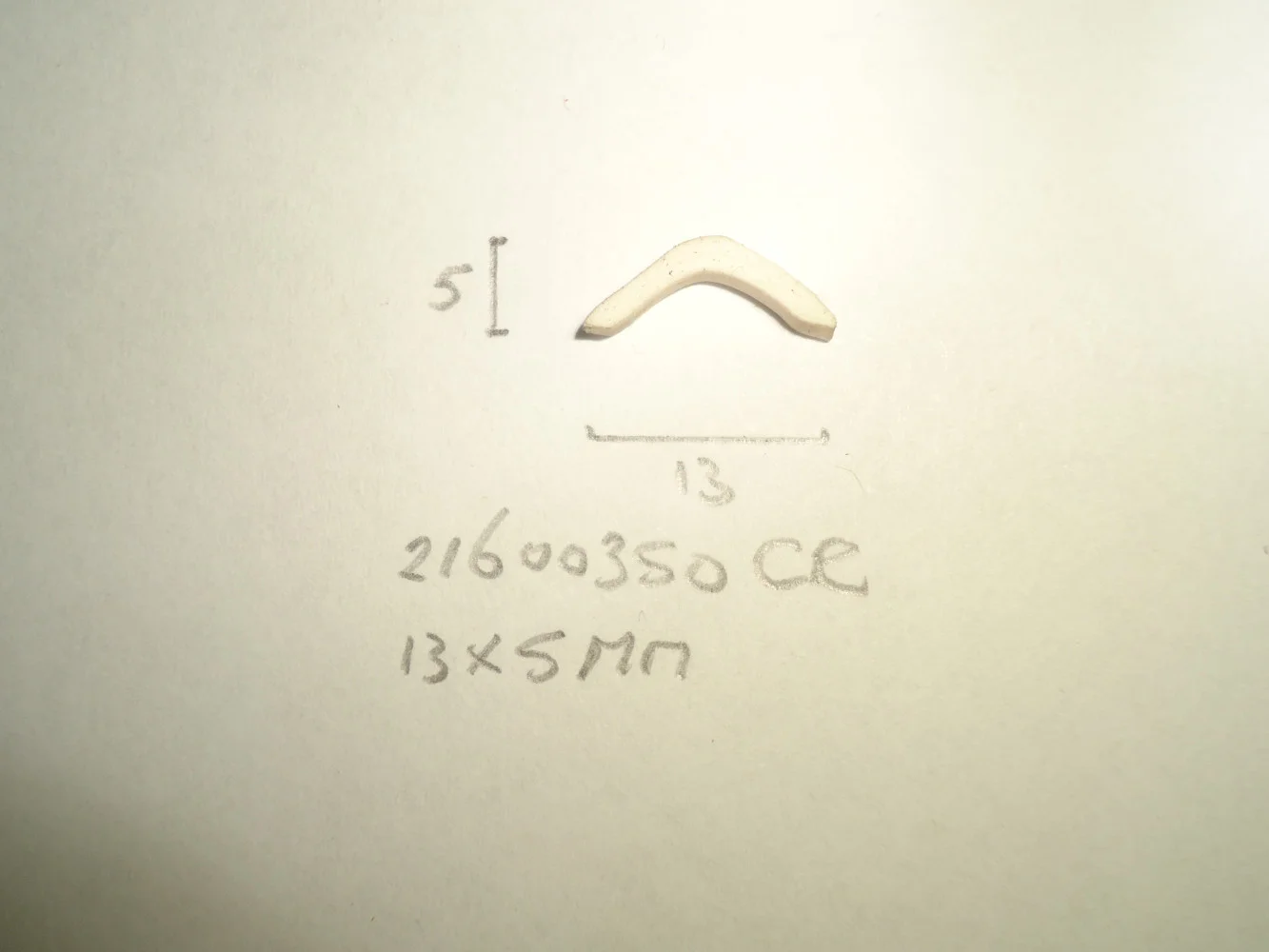 Inlegbies 13x5mm cr&egrave;me - Dsc05229 - 21600350CR