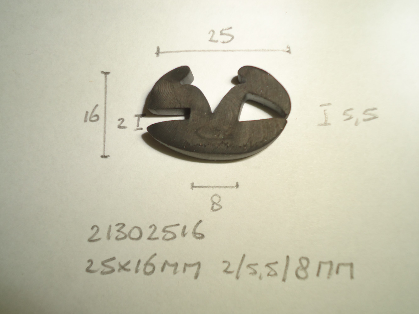 H- profiel 25x16mm 2/5,5/8mm - Dsc05249 - 21302516