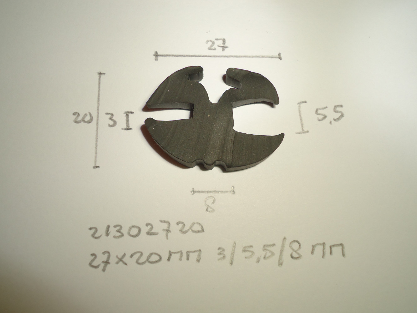 H- profiel 27x20mm 3/5.5/8mm - Dsc05292 - 21302720