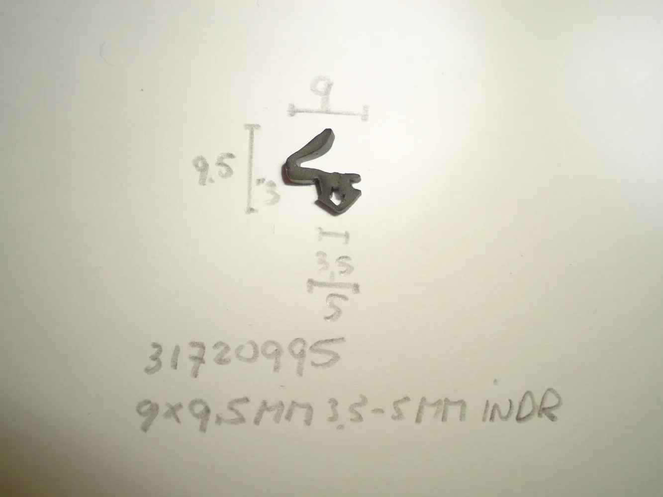 Kozijnprofiel 9x9.5mm 3.5- 5mm indr - Dsc05393 - 31720995