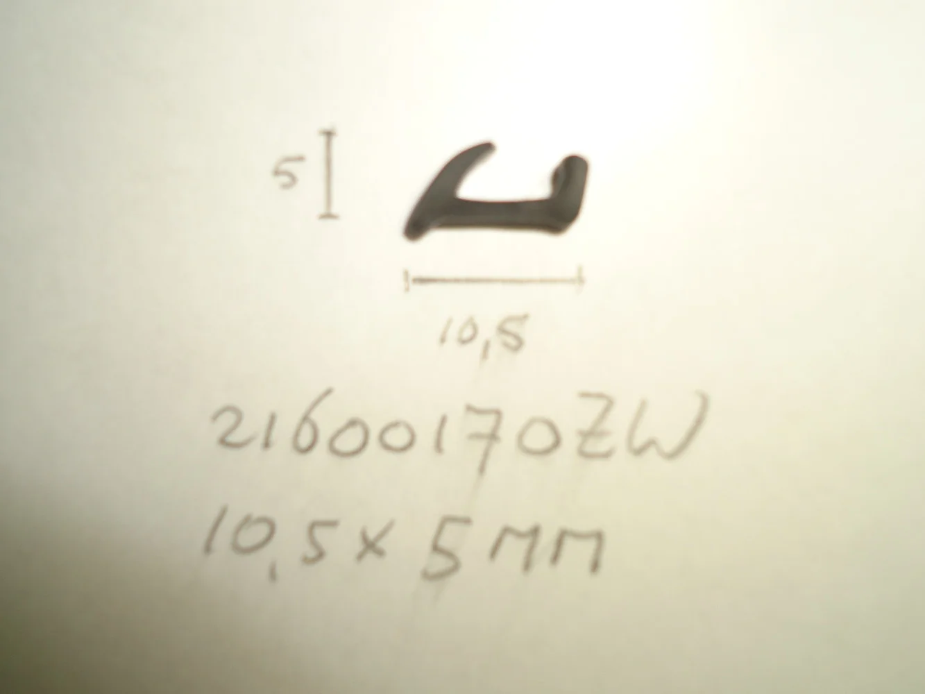 Onderlegbies 10.5x5mm - Dsc05434 - 21600170ZW