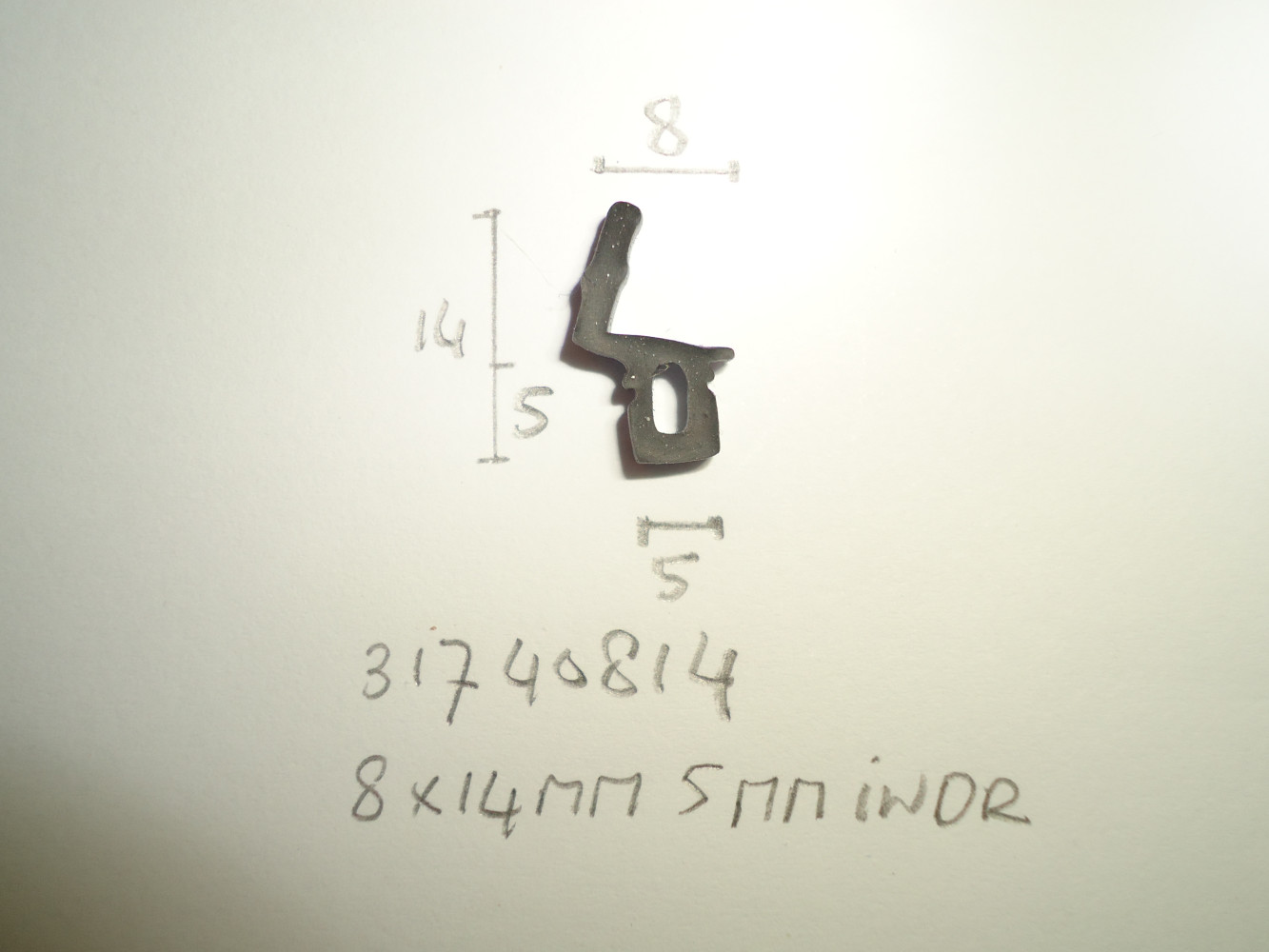 Kozijnprofiel 8x14mm indrukvoetje 5mm - Dsc05448 - 31740814