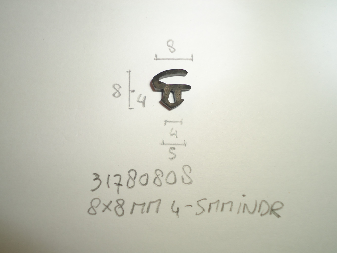 Kozijnprofiel 8x8mm 4- 5mm indr - Dsc05462 - 31780808