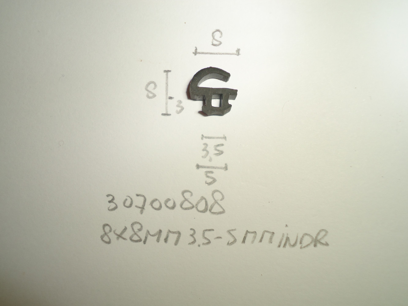 Kozijnprofiel 8x8mm 3.5- 5mm indr - Dsc05499 - 30700808