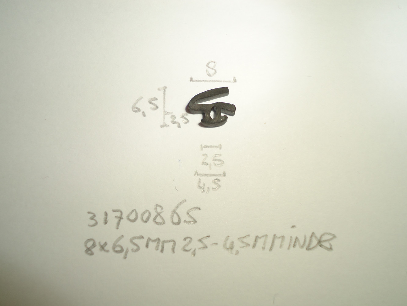Kozijnprofiel 8x6.5mm 2.5- 4.5mm - Dsc05511 - 31700865