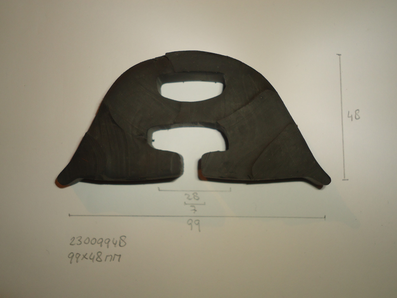 Stootrubber 99x48mm - Dsc05538 - 23009948