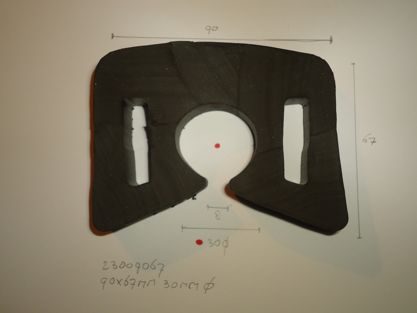 Stootrand 90x67mm 30mm&Oslash; - Dsc05568 - 23009067