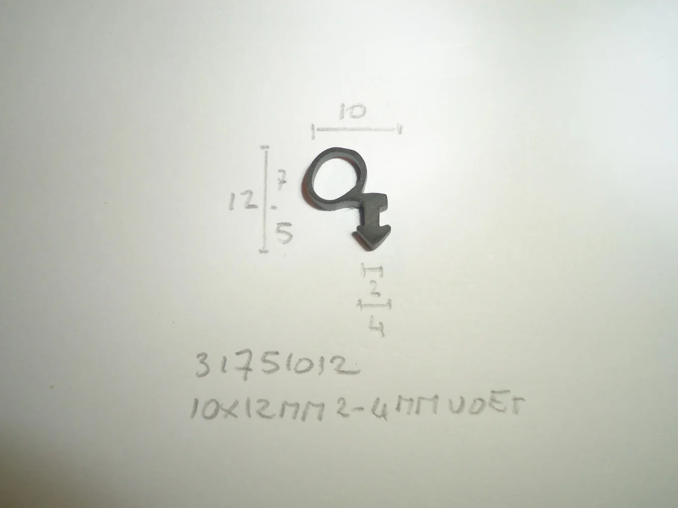 Kozijnprofiel 10x12mm 2- 4mm voet - Dsc05637 - 31751012