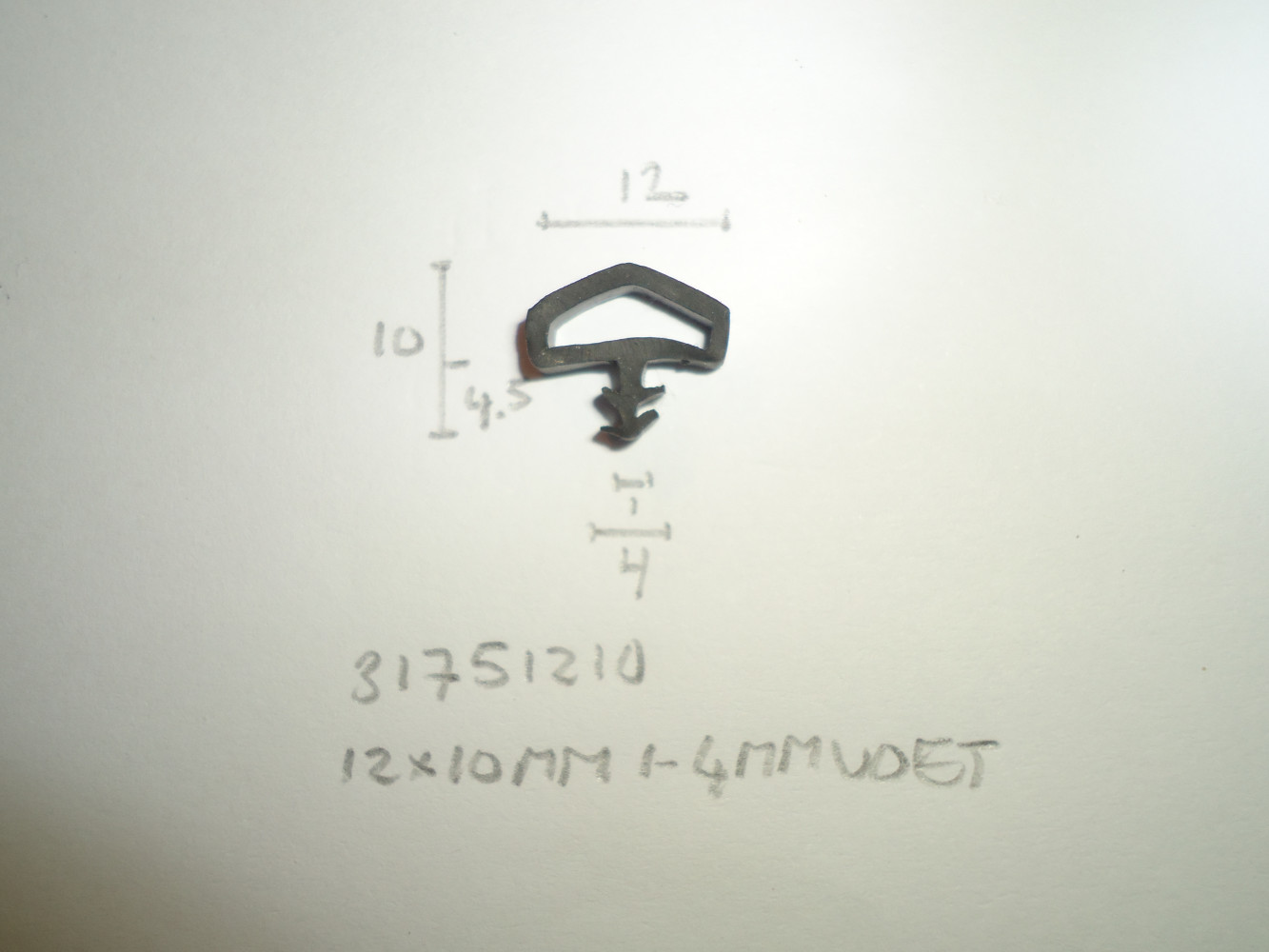 Kozijnprofiel 12x10mm 1- 4mm voet - Dsc05638 - 31751210