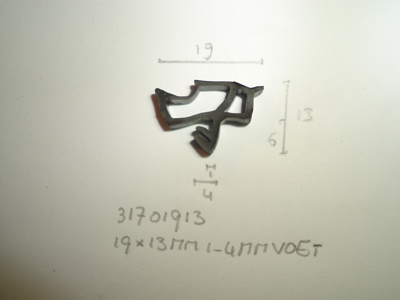 Kozijnprofiel 19x13mm 1- 4mm voet - Dsc05653 - 31701913