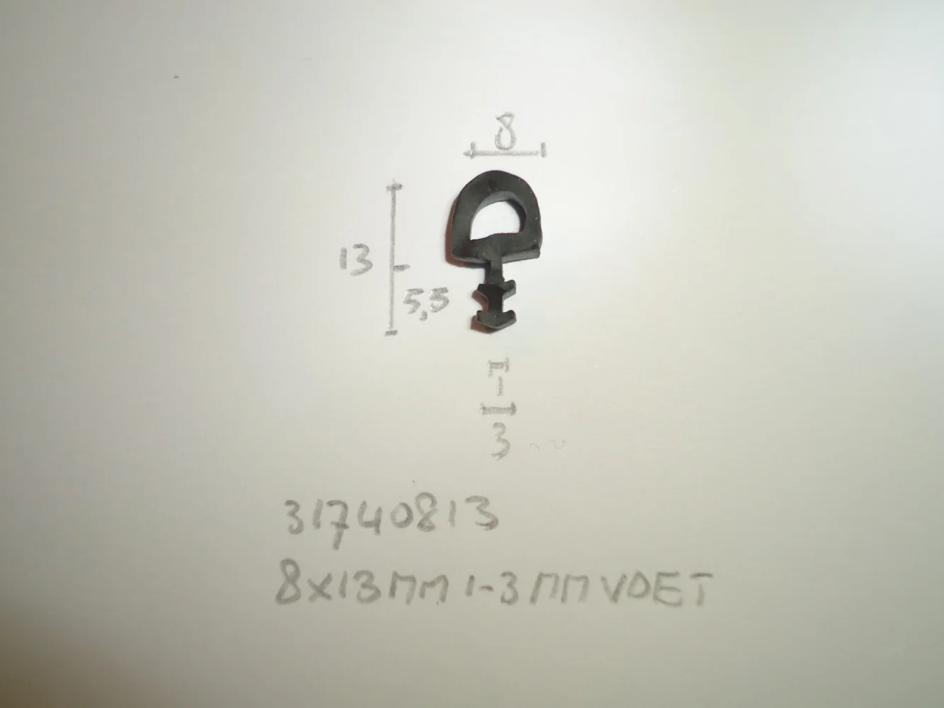 Kozijnprofiel 8x13mm 1- 3mm voetje - Dsc05664 - 31740813